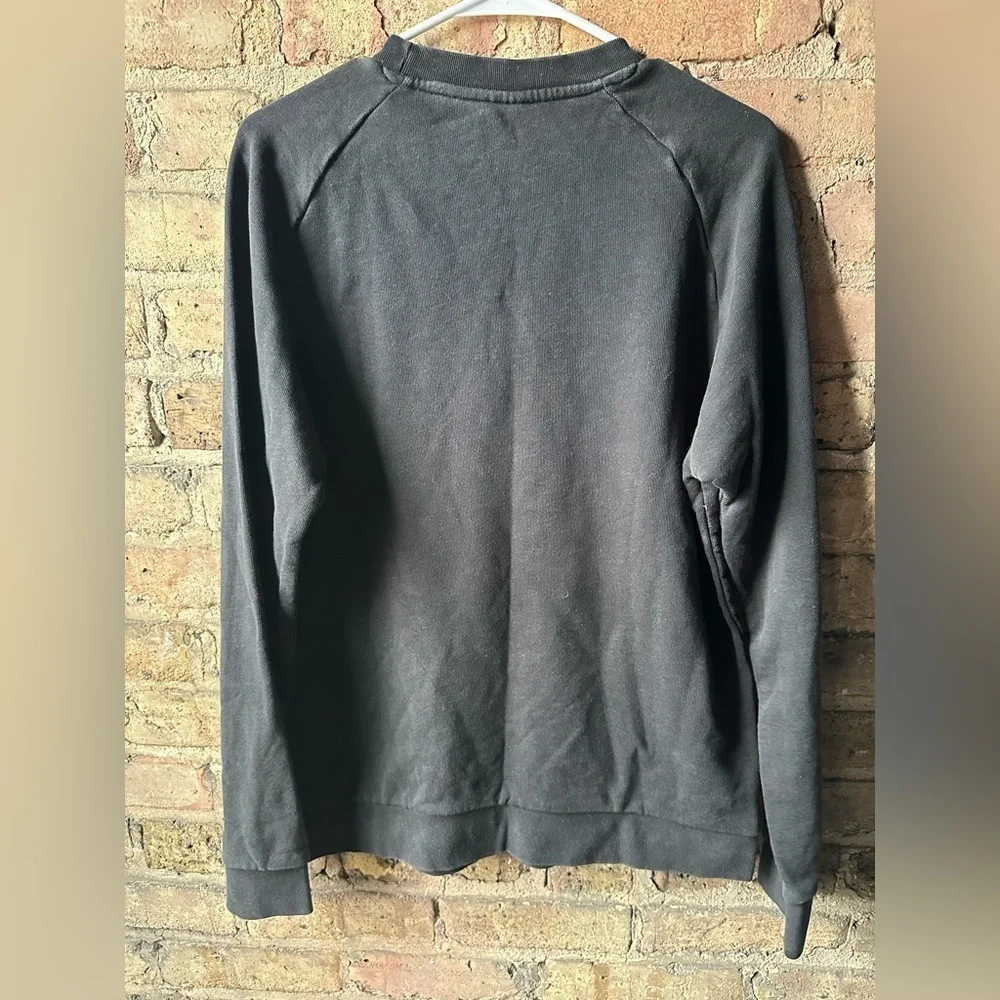 Adidas Men's Gray Crewneck Sweater